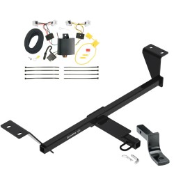 Trailer Tow Hitch For 20-23 Nissan Sentra Except S, SR, SR Turbo and Nismow/ Draw Bar and Wiring Harness Kit