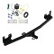 Trailer Tow Hitch For 2020 KIA Rio 5 Dr. w/ Wiring Harness Kit Class 1 1-1/4" Receiver Draw-Tite
