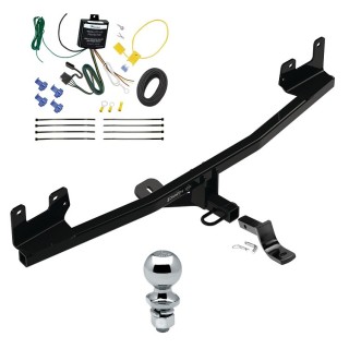 Custom Fit Trailer Hitch Draw-Bar w/ Pin/Clip Wiring Harness (Requires Splicing) 2" Chrome Ball Installation Hardware Installation Instructions 250040 119148 63820 Draw-Tite Trailer Tow Hitch 2020 KIA Rio 5 Dr. Complete Package Wiring Draw Bar and 2 Trailer Tow Hitch For 2020 KIA Rio 5 Dr. Complete Package w/ Wiring Draw Bar and 2" Ball