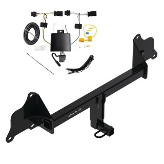 Trailer Tow Hitch For 20-23 Tesla 3 w/ Wiring Harness Kit Class 1 1-1/4" Receiver Draw-Tite