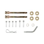 Trailer Tow Hitch Hardware Fastener Kit For 97-06 Jeep Wrangler TJ 1-1/4" Towing Receiver Class 2 Trailer Tow Hitch Hardware Fastener Kit For 97-06 Jeep Wrangler TJ 1-1/4" Towing Receiver Class 2