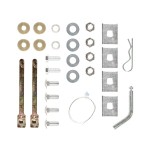 Trailer Tow Hitch Hardware Fastener Kit For 97-04 Buick Regal 97-08 Pontiac Grand Prix 1-1/4" Receiver Class 2 Trailer Tow Hitch Hardware Fastener Kit For 97-04 Buick Regal 97-08 Pontiac Grand Prix 1-1/4" Receiver Class 2