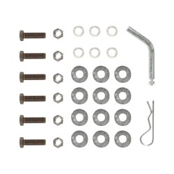 Trailer Tow Hitch Hardware Fastener Kit For 83-04 Chevy S10 GMC S15 Sonoma Hombre 1-1/4" Receiver