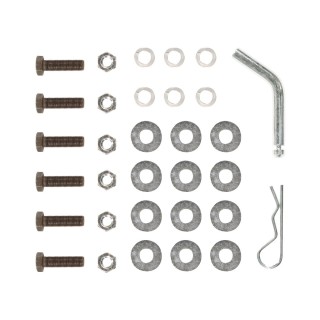HWKIT2 Draw-Tite Hardware Kit Class 2 Trailer Hitches Trailer Tow Hitch Hardware Fastener Kit For 83-04 Chevy S10 GMC S15 Sonoma Hombre 1-1/4" Receiver