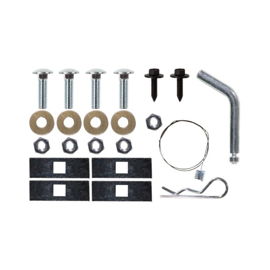 HWKIT2 Draw-Tite Hardware Kit Class 2 Trailer Hitches Trailer Tow Hitch Hardware Fastener Kit For 00-05 Cadillac DeVille 06-11 DTS 1-1/4" Towing Receiver