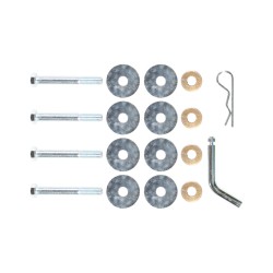 Trailer Tow Hitch Hardware Fastener Kit  For 05-10 Jeep Commander XK Grand Cherokee WK  Receiver Trailer Tow Hitch Hardware Fastener Kit  For 05-10 Jeep Commander XK Grand Cherokee WK  Receiver