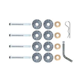 HWKIT2 Draw-Tite Hardware Kit Class 2 Trailer Hitches Trailer Tow Hitch Hardware Fastener Kit For 05-10 Jeep Commander XK Grand Cherokee WK Receiver