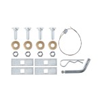 Trailer Tow Hitch Hardware Fastener Kit For 07-10 Ford Edge Lincoln MKX 1-1/4" Towing Receiver Class 2 Trailer Tow Hitch Hardware Fastener Kit For 07-10 Ford Edge Lincoln MKX 1-1/4" Towing Receiver Class 2