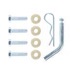 Trailer Tow Hitch Hardware Fastener Kit For 08-12 Jeep Liberty All Styles 1-1/4" Receiver Class 2 Trailer Tow Hitch Hardware Fastener Kit For 08-12 Jeep Liberty All Styles 1-1/4" Receiver Class 2