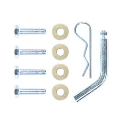 Trailer Tow Hitch Hardware Fastener Kit For 08-12 Jeep Liberty All Styles 1-1/4" Receiver Class 2 Trailer Tow Hitch Hardware Fastener Kit For 08-12 Jeep Liberty All Styles 1-1/4" Receiver Class 2