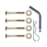 Trailer Tow Hitch Hardware Fastener Kit For 09-18 VW Volkswagen Tiguan 1-1/4" Receiver Class 2 Trailer Tow Hitch Hardware Fastener Kit For 09-18 VW Volkswagen Tiguan 1-1/4" Receiver Class 2