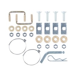 Trailer Tow Hitch Hardware Fastener Kit For 09-14 Hyundai Genesis Sedan 1-1/4" Towing Receiver Class 2 Trailer Tow Hitch Hardware Fastener Kit For 09-14 Hyundai Genesis Sedan 1-1/4" Towing Receiver Class 2
