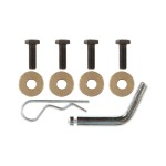 Trailer Tow Hitch Hardware Fastener Kit For 10-12 Hyundai Santa Fe 11-13 Kia Sorento 1-1/4" Receiver Trailer Tow Hitch Hardware Fastener Kit For 10-12 Hyundai Santa Fe 11-13 Kia Sorento 1-1/4" Receiver