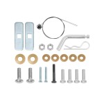 Trailer Tow Hitch Hardware Fastener Kit For 12-17 Toyota Camry Except Hybrid 13-18 Avalon 1 1/4" Receiver Class 2 Trailer Tow Hitch Hardware Fastener Kit For 12-17 Toyota Camry Except Hybrid 13-18 Avalon 1 1/4" Receiver Class 2