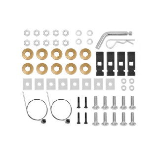 HWKIT2 Draw-Tite Hardware Kit Class 2 Trailer Hitches Trailer Tow Hitch Hardware Fastener Kit For 15-19 Lincoln MKC All Styles 1-1/4" Towing Receiver Class 2
