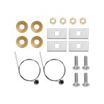 Trailer Tow Hitch Hardware Fastener Kit For 15-23 Jeep Renegade All Styles 1-1/4" Towing Receiver