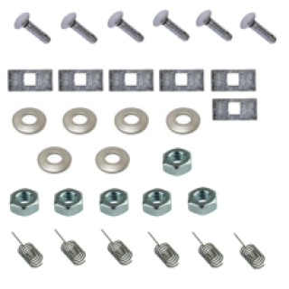 HWKIT2 Draw-Tite Hardware Kit Class 2 Trailer Hitches Trailer Tow Hitch Hardware Fastener Kit For 18-23 Volkswagen Atlas Class 2 1-1/4" Receiver