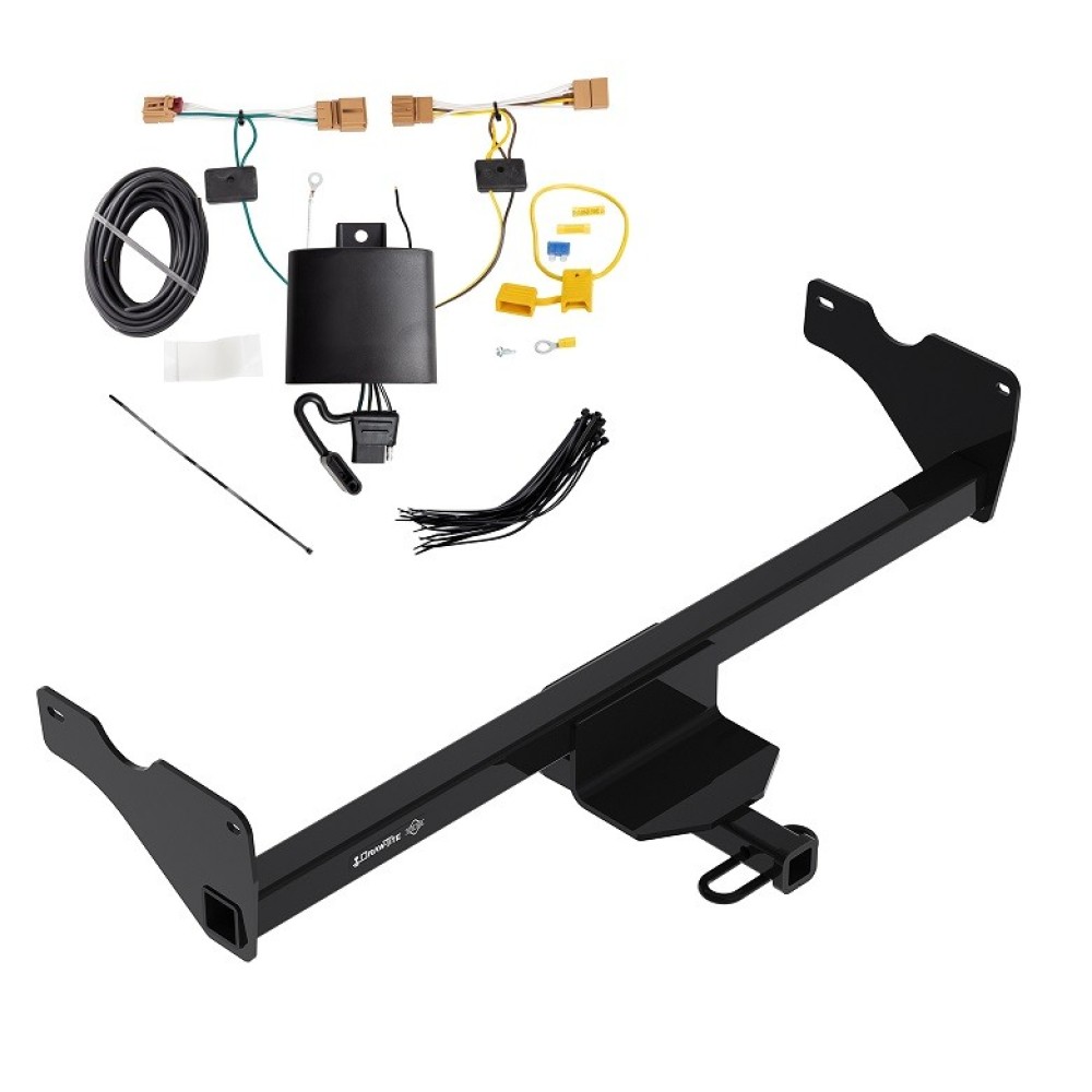Custom Fit Trailer Hitch Wiring Harness (Plug & Play) Installation Hardware Installation Instructions 36650 118811 Draw-Tite Trailer Hitch Wiring 18-23 Volkswagen Tiguan Class 2 1-1/4" Tow Receiver Tekonsha 18 19 20 21 22 23 2018 2019 2020 2021 Trailer Hitch w/ Wiring For 18-23 Volkswagen Tiguan Class 2 1-1/4" Tow Receiver Draw-Tite Tekonsha