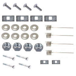 Trailer Tow Hitch Hardware Fastener Kit For 18-20 Buick Regal TourX Class 2 Receiver Trailer Tow Hitch Hardware Fastener Kit For 18-20 Buick Regal TourX Class 2 Receiver