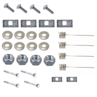 HWKIT2 Draw-Tite Hardware Kit Class 2 Trailer Hitches Trailer Tow Hitch Hardware Fastener Kit For 18-20 Buick Regal TourX Class 2 Receiver