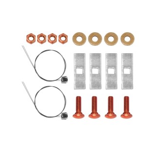 HWKIT2 Draw-Tite Hardware Kit Class 2 Trailer Hitches Trailer Tow Hitch Hardware Fastener Kit For 16-23 Mazda CX-9 All Styles 1-1/4" Towing Receiver Class 2