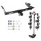 Trailer Tow Hitch For 78-95 Chevy G10 20 30 GMC G1500 2500 3500 w/ 4 Bike Carrier Rack