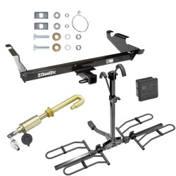 Trailer Tow Hitch For 78-95 Chevy G10 20 30 GMC G1500 2500 3500  Platform Style 2 Bike Rack Hitch Lock and Cover