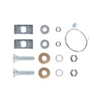 Trailer Tow Hitch Hardware Fastener Kit For 78-95 Chevy G10 20 30 GMC G1500 2500 3500 Trailer Hitch Tow Receiver