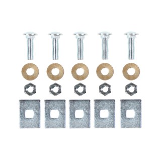 HWKIT3 Draw-Tite Hardware Kit Class 3 Trailer Hitch Trailer Tow Hitch Hardware Fastener Kit For 88-00 Chevy GMC C/K 1500 2500 3500 w/Aftermarket Roll Pan