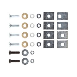 Trailer Tow Hitch Hardware Fastener Kit For 88-00 Chevy GMC C/K 1500 2500 3500 Standard or Step Bumper Trailer Tow Hitch Hardware Fastener Kit For 88-00 Chevy GMC C/K 1500 2500 3500 Standard or Step Bumper