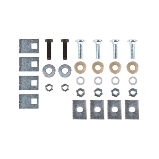 Trailer Tow Hitch Hardware Fastener Kit  For 88-00 Chevy GMC C/K 1500 2500 3500 w/10" Deep Drop Bumper