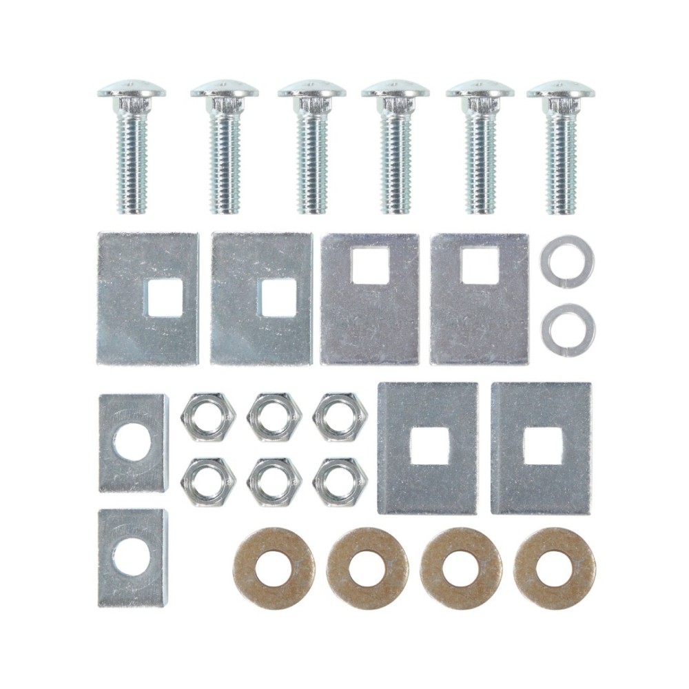 Trailer Tow Hitch Hardware Fastener Kit For 94-02 Dodge Ram 2500 3500 94-01 1500 2" Receiver Class 3