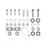 Trailer Tow Hitch Hardware Fastener Kit  For 99-24 F-450 F-550 99-00 F-350 Cab & Chassis w/34" Wide Frames