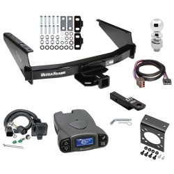 Class 5 10K Trailer Hitch Tow Package Prodigy P3 Brake Control For 97-03 Ford F-150 97-99 F-250 2004 F-150 Heritage w/ 7-Way RV Wiring 2" Drop Mount 2" Ball Class 4 2" Receiver Draw-Tite Tekonsha Class 5 10K Trailer Hitch Tow Package Prodigy P3 Brake Control For 97-03 Ford F-150 97-99 F-250 2004 F-150 Heritage w/ 7-Way RV Wiring 2" Drop Mount 2" Ball Class 4 2" Receiver Draw-Tite Tekonsha