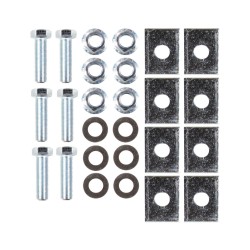 Trailer Tow Hitch Hardware Fastener Kit For 00-14 Ford E-150 E-250 Econoline E-350 Super Duty Class V Trailer Tow Hitch Hardware Fastener Kit For 00-14 Ford E-150 E-250 Econoline E-350 Super Duty Class V