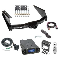 Class 5 12K Trailer Hitch Tow Package Prodigy P3 Brake Control For 99-01 Ford F-250 F-350 Super Duty w/ 7-Way RV Wiring 2" Drop Mount 2" Ball Class 4 2" Receiver Draw-Tite Tekonsha Class 5 12K Trailer Hitch Tow Package Prodigy P3 Brake Control For 99-01 Ford F-250 F-350 Super Duty w/ 7-Way RV Wiring 2" Drop Mount 2" Ball Class 4 2" Receiver Draw-Tite Tekonsha