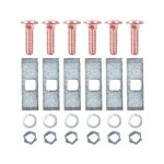 Trailer Tow Hitch Hardware Fastener Kit For 01-24 Chevy Silverado GMC Sierra 3500 4500 5500 Cab and Chassis