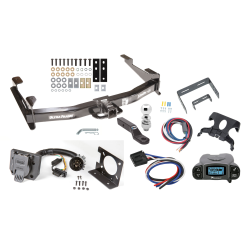 Class 5 13K Trailer Hitch Tow Package Prodigy P3 Brake Control For 07-10 Chevy Silverado GMC Sierra 2500 HD 3500 HD w/ 7-Way RV Wiring 2-5/16" Ball 2" Drop Mount Ultra Frame 2" Receiver Draw-Tite Tekonsha Class 5 13K Trailer Hitch Tow Package Prodigy P3 Brake Control For 07-10 Chevy Silverado GMC Sierra 2500 HD 3500 HD w/ 7-Way RV Wiring 2-5/16" Ball 2" Drop Mount Ultra Frame 2" Receiver Draw-Tite Tekonsha