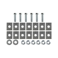 Trailer Tow Hitch Hardware Fastener KitFor 00-14 Ford E-150 E-250 E-350 Econoline 2" Receiver Trailer Tow Hitch Hardware Fastener KitFor 00-14 Ford E-150 E-250 E-350 Econoline 2" Receiver