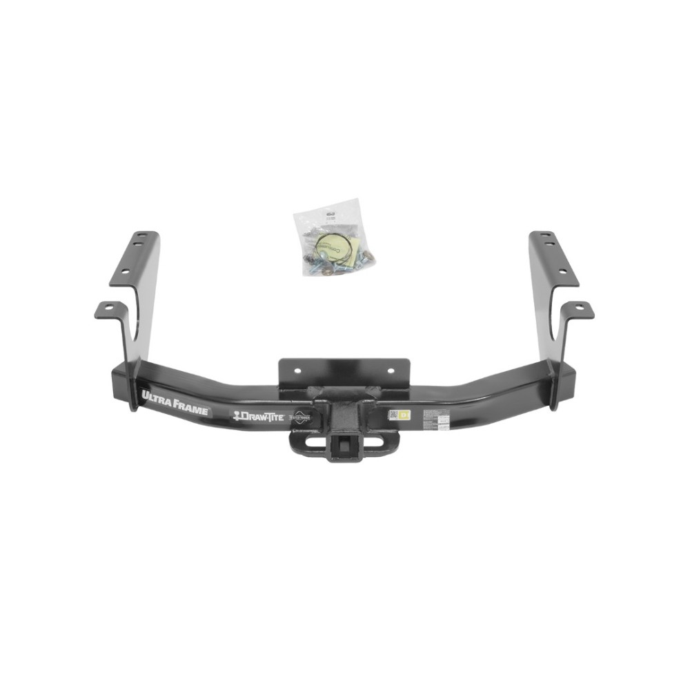 Class 5 11K Trailer Hitch Tow Package w/ 7-Way RV Wiring For 11-18 RAM 1500 19-23 (Classic) w/ 2-5/16" Ball 2" Drop Mount Ultra Frame 2" Receiver All Models 