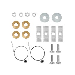 Trailer Tow Hitch Hardware Fastener Kit For 11-18 RAM 1500 19-24 Classic without Factory Receiver Class 5 Trailer Tow Hitch Hardware Fastener Kit For 11-18 RAM 1500 19-24 Classic without Factory Receiver Class 5