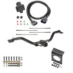 Custom Fit Trailer HitchTow Harness Wiring Package (7-Way) 7-Way Mounting Bracket Installation Hardware Installation Instructions 44569 118271 20212 Reese Trailer Hitch 7-Way RV Wiring 13-17 Buick Enclave Chevy Traverse 13-16 GMC Acadia Class 3 2" R Trailer Hitch w/ 7-Way RV Wiring For 13-17 Buick Enclave Chevy Traverse 13-16 GMC Acadia Class 3 2" Receiver All Models Reese