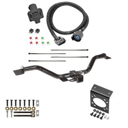 Trailer Hitch w/ 7-Way RV Wiring For 13-17 Buick Enclave Chevy Traverse 13-16 GMC Acadia Class 3 2" Receiver All Models Reese Trailer Hitch w/ 7-Way RV Wiring For 13-17 Buick Enclave Chevy Traverse 13-16 GMC Acadia Class 3 2" Receiver All Models Reese