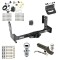 Custom Fit Trailer Hitch Wiring Harness (Plug & Play) 2" Drop Ball-Mount w/ Locking Pin/Clip 2" Chrome Ball 4-Flat Mounting Bracket 1-7/8" Chrome Ball Rubber Hitch Plug Cover Installation Hardware Installation Instructions 44576 118649 Ultimate Tow Package For 14-22 Freightliner Mercedes-Benz Sprinter 2500 3500 Trailer Hitch w/ Wiring 2" Drop Mount Dual 2" and 1-7/8" Ball Lock Bracket Cover 2" Receiver Reese