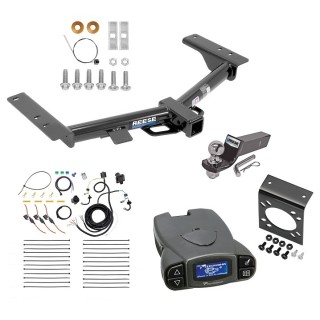 44719 22116 20212 21536 90195 Reese Trailer Hitch Tow Package Prodigy P3 Brake Control 15-23 Transit-350 Except Single Rear Wheel 7-Way RV Wiring 2" Drop Mount 2" Ball Class 3 2" Receiver Except Single Rear Wheel w/148" Wheelbase Reese Trailer Hitch Tow Package Prodigy P3 Brake Control For 15-23 Ford Transit-350 Except Single Rear Wheel w/ 7-Way RV Wiring 2" Drop Mount 2" Ball Class 3 2" Receiver Except Single Rear Wheel w/148" Wheelbase Reese Tekonsha