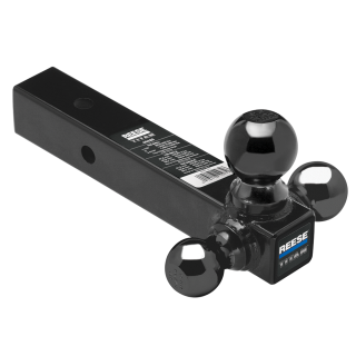 Custom Fit Trailer HitchTri-Ball Trailer Hitch Ball MountDogbone Style Towing LockInstallation Hardware Installation Instructions 45720 45325 63252 Reese Trailer Tow Hitch 19-22 F-350 F-450 F-550 Super Duty Cab and Chassis Class V 1-7/8" 2" 2-5/ Reese Trailer Tow Hitch For 19-24 Ford F-350 F-450 F-550 Super Duty Cab and Chassis Class V w/ 1-7/8" 2" 2-5/16" Tri-Ball Mount and Towing Lock