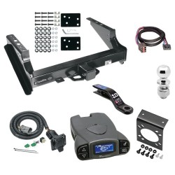 Class 5 18K Trailer Hitch Tow Package Prodigy P3 Brake Control For 99-22 Ford F-250 F-350 08-22 F-450 Super Duty w/ 7-Way RV Wiring 2" Drop Mount 2" Ball Class 4 2" Receiver Draw-Tite Tekonsha Class 5 18K Trailer Hitch Tow Package Prodigy P3 Brake Control For 99-22 Ford F-250 F-350 08-22 F-450 Super Duty w/ 7-Way RV Wiring 2" Drop Mount 2" Ball Class 4 2" Receiver Draw-Tite Tekonsha