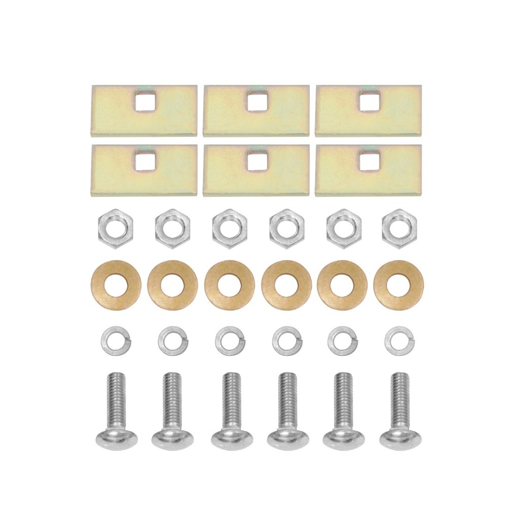 HWKIT3 Draw-Tite Hardware Kit Class 3 Trailer Hitch Trailer Tow Hitch Hardware Fastener Kit For 99-02 Dodge Ram 2500 3500 2-1/2" Receiver Class V