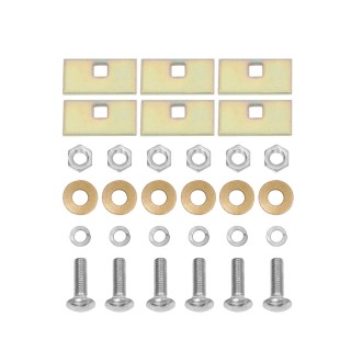 HWKIT3 Draw-Tite Hardware Kit Class 3 Trailer Hitch Trailer Tow Hitch Hardware Fastener Kit For 99-02 Dodge Ram 2500 3500 2-1/2" Receiver Class V