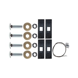 Front Mount Trailer Tow Hitch Hardware Fastener Kit For 91-07 Ford E-150 E-250 E350 00-07 E-450
